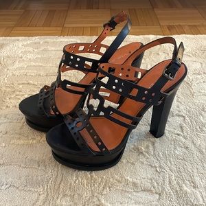 Via Spiga 6.5W platform straps heels